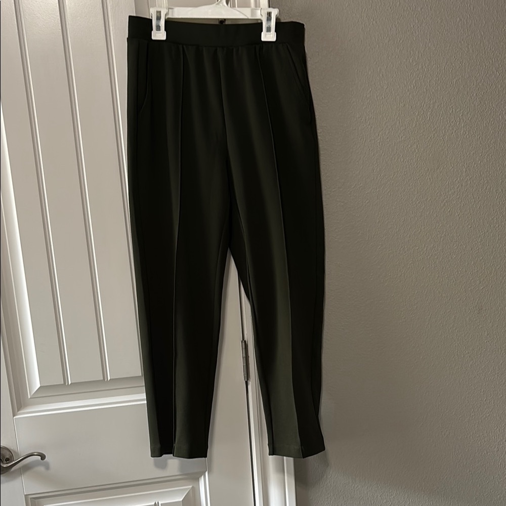 Loft olive green trousers